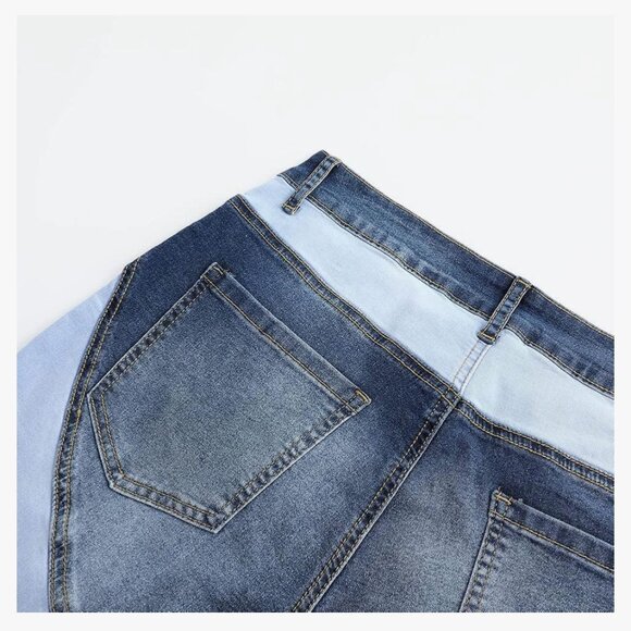 Patch Me Up Flare Jeans – Triple Tone Statement - Picture 6 of 9